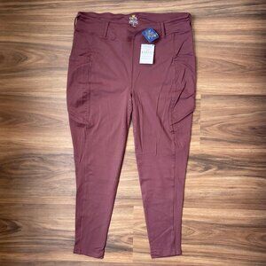 Kastel Denmark Women's Pull On Breeches - Cabernet - XL